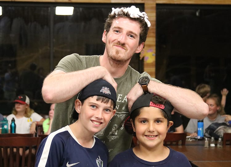 2019 Summer Team – Male counselor having fun with campers – Cub Creek Science and Animal Camp 2019 Summer Team - Male counselor having fun with campers - Cub Creek Science and Animal Camp