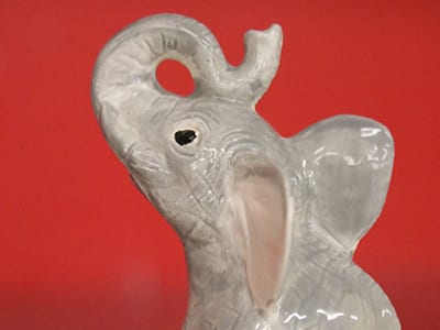 Arts & Crafts At Camp - Painted elephant ceramics - Cub Creek Science and Animal Camp