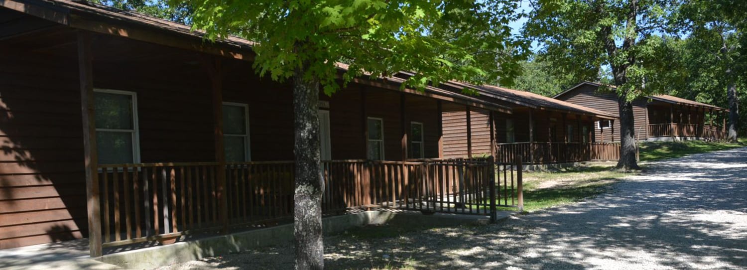 Cabin Life - Cabin exteriors girls village - Cub Creek Science and Animal Camp