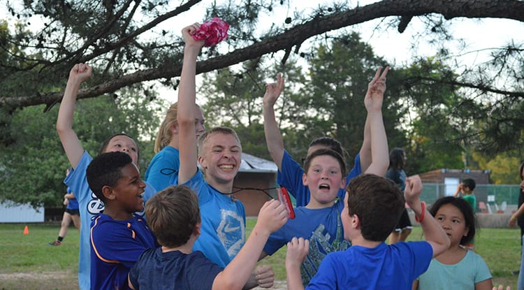 Evening Activities - Capture the Flag - Cub Creek Science and Animal Camp