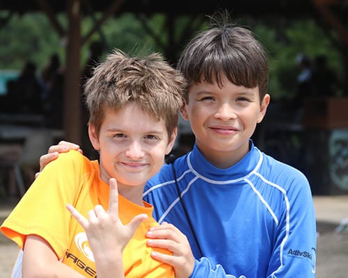 Free Time - Campers enjoying free time - Cub Creek Science and Animal Camp