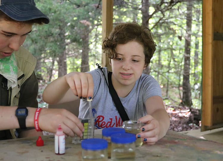STEM Summer Program - Cub Creek Science Camp - Science Pond Study