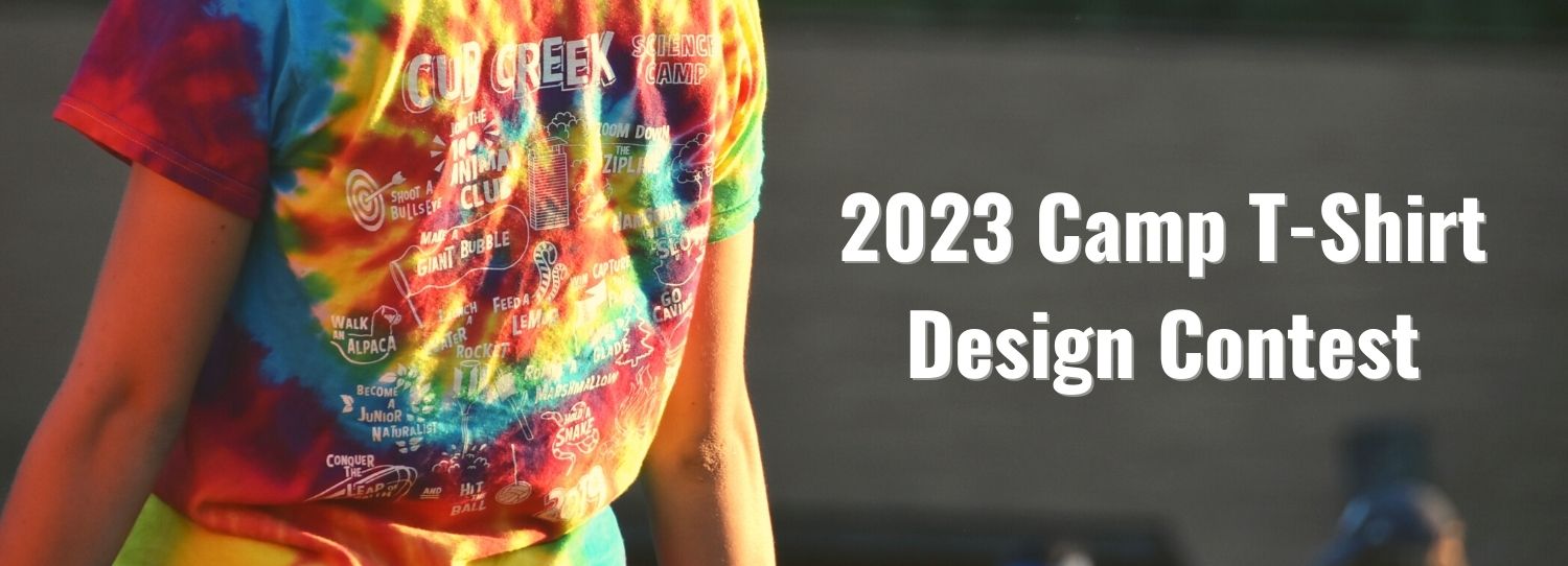 2023 Camp T-Shirt Design Contest Banner